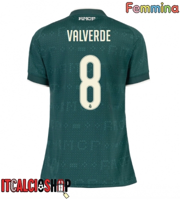 Real Madrid Federico Valverde #8 Seconda Maglia Femmina 2026-27 Manica Corta Real Madrid Federico Valverde #8 Seconda Maglia Femmina 2026-27 Manica Corta